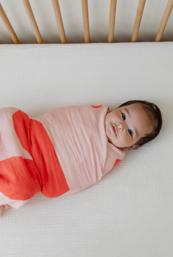 Bamboo Swaddle Wrap - I Heart You